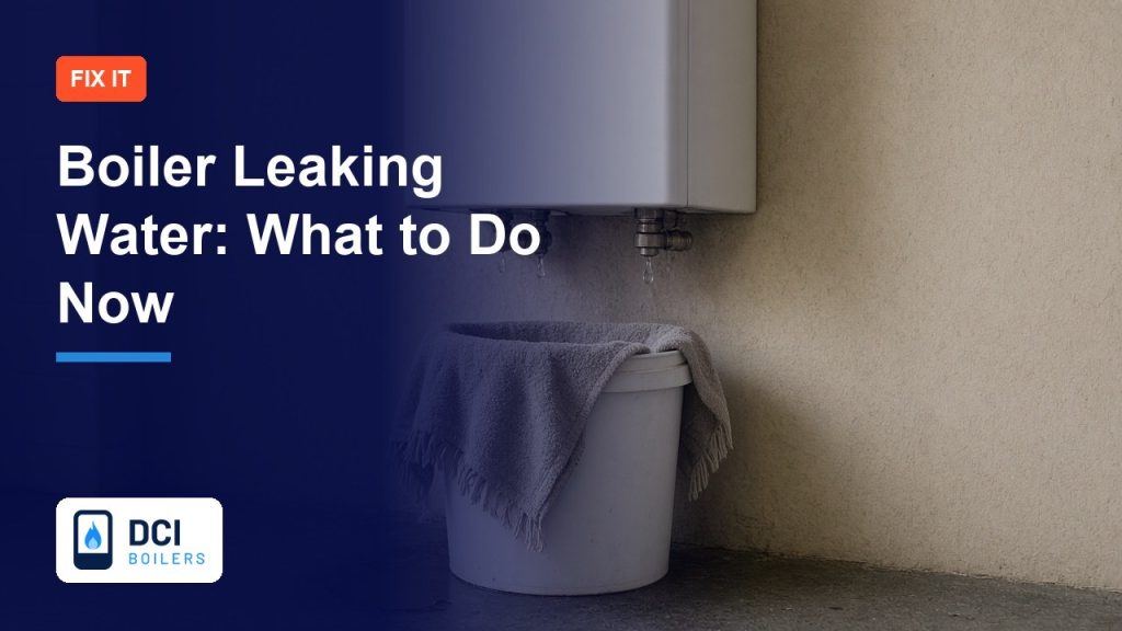 Boiler Leaking Water: What to Do Now - DCI Boilers guide