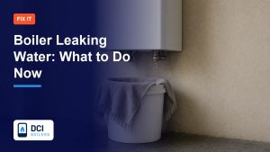 Boiler Leaking Water: What to Do Now - DCI Boilers guide