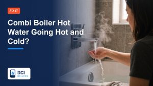 Combi Boiler Hot Water Going Hot and Cold? Causes and Fixes - DCI Boilers guide