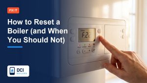 How to Reset a Boiler (and When You Should Not) - DCI Boilers guide