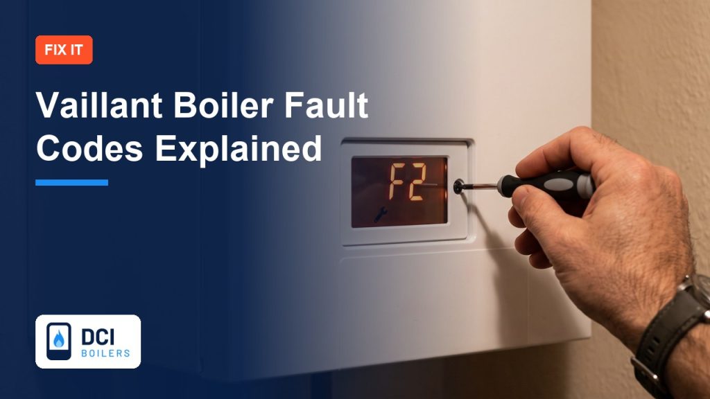 Vaillant Boiler Fault Codes Explained: F22, F28, F75 and More - DCI Boilers guide